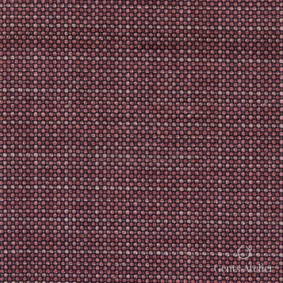 Костюм из Reda TRE3782 — бордовый, 75% шерсть, 17% шёлк, 8% лён