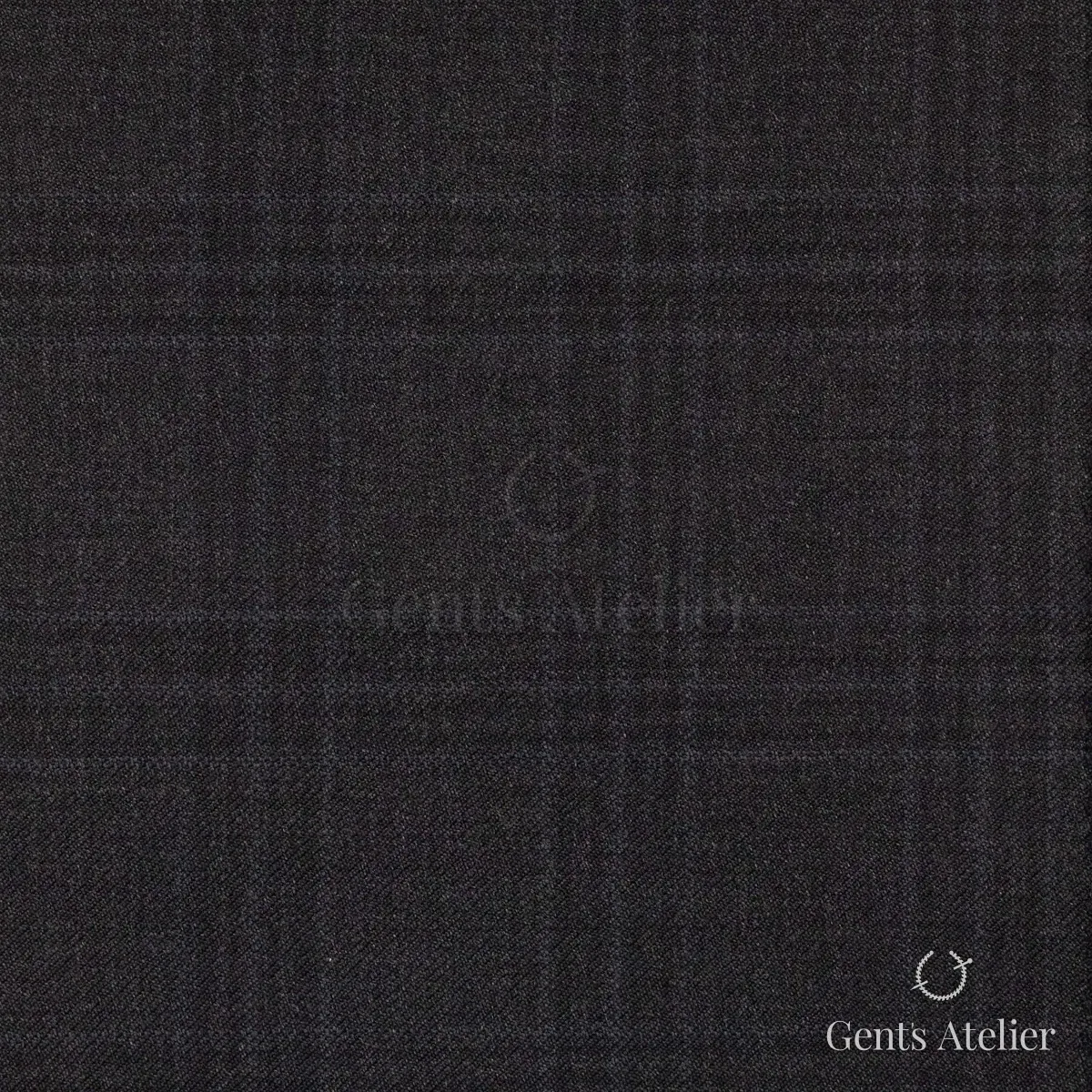Костюм из Stylbiella 30586/16 — угольный, 100% шерсть