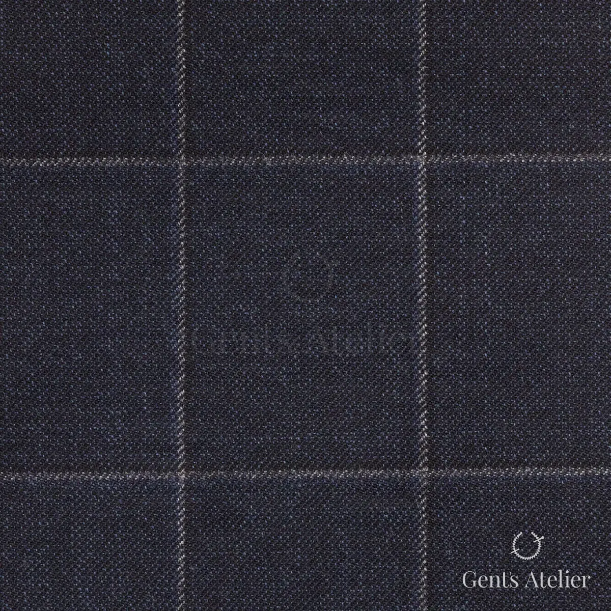 Зимний костюм из Stylbiella 36004/16 — тёмно-синий, 100% Шерсть