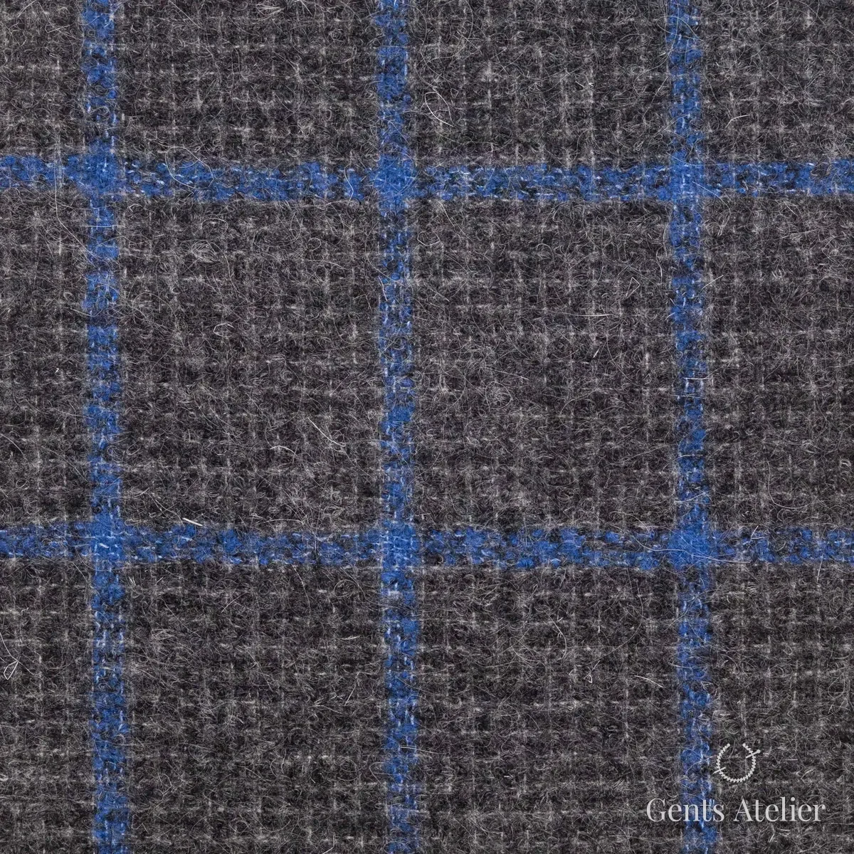 Костюм из Huddersfield 256803-B — серый, 55%WO 19%MO 17%SE 9%CA
