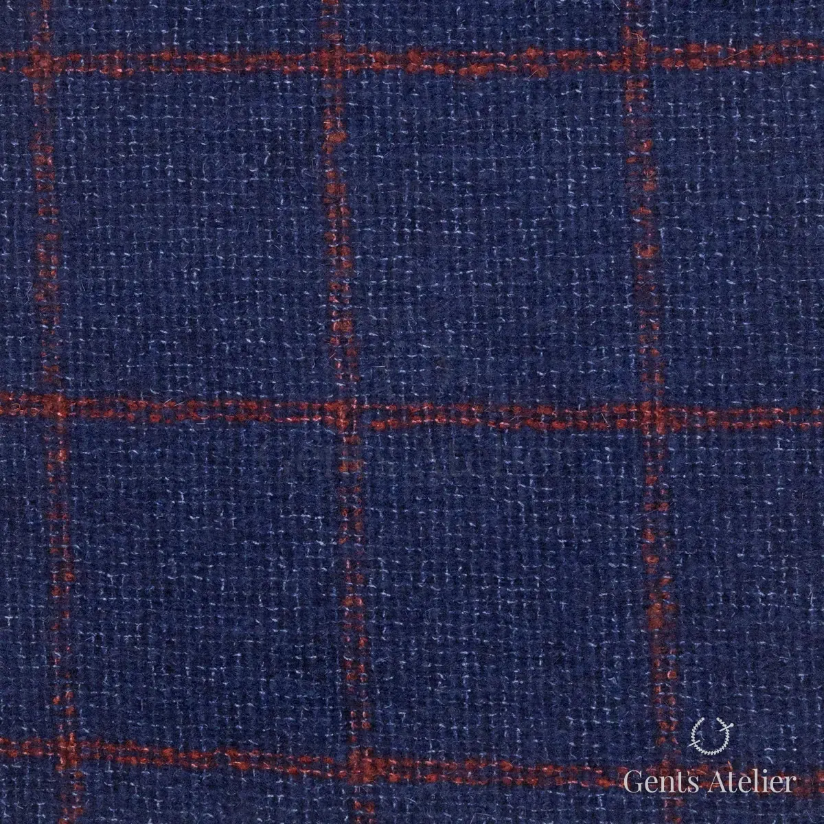 Костюм из Huddersfield 256807-B — тёмно-синий, 55%WO 19%MO 17%SE 9%CA