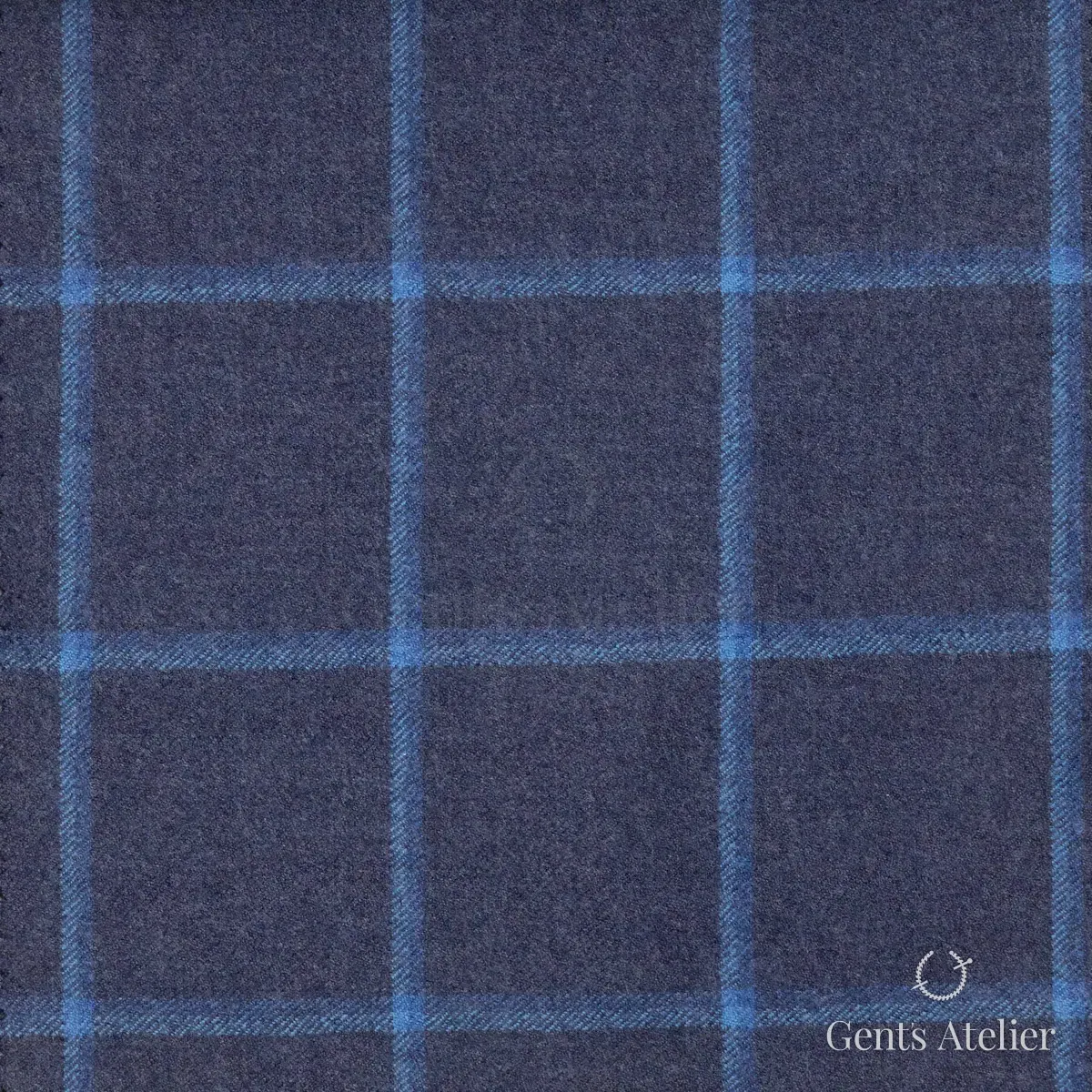 Костюм из Huddersfield 256845-A — тёмно-синий, 100% шерсть