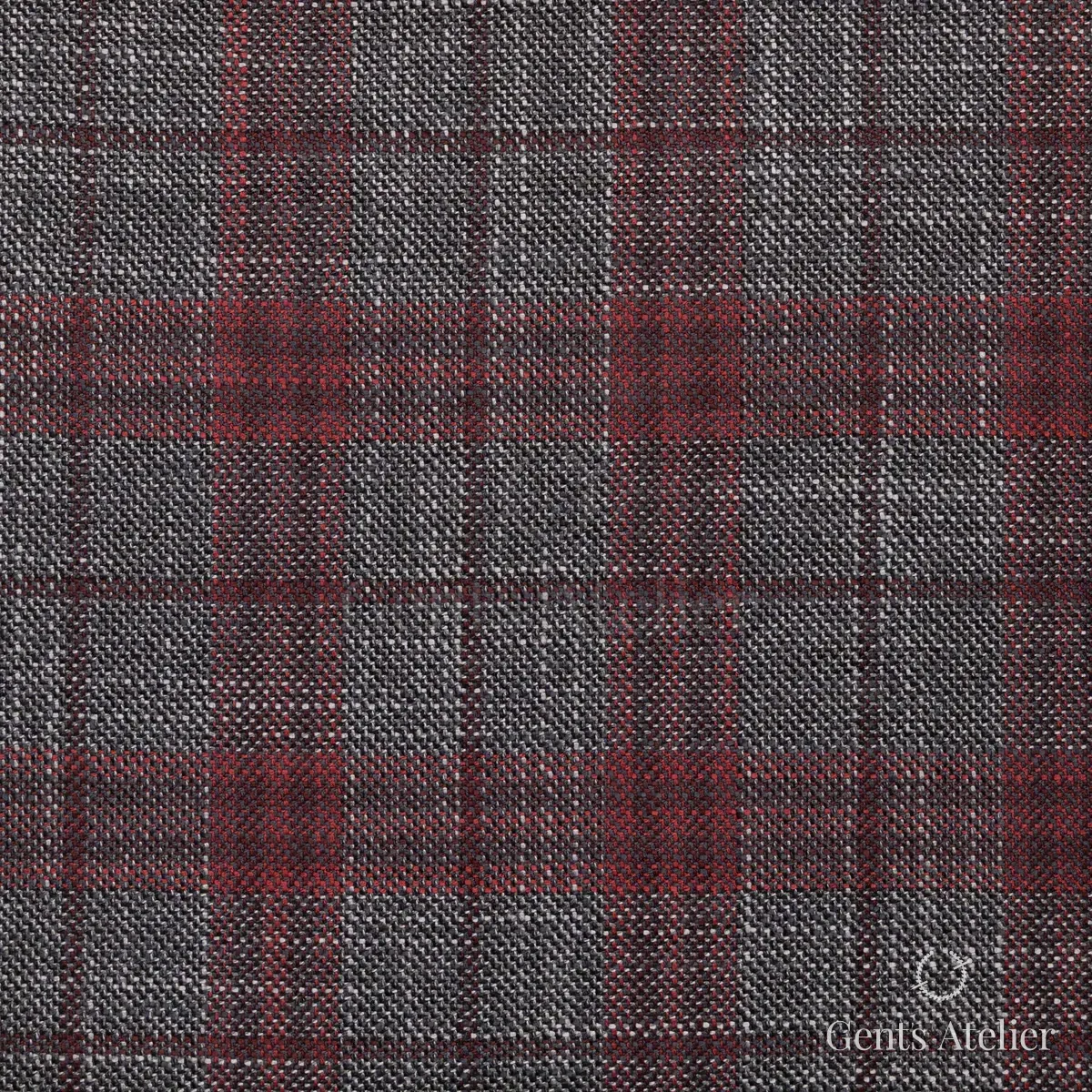 Костюм из Huddersfield 253337 — тёмно-серый, 100% бамбук