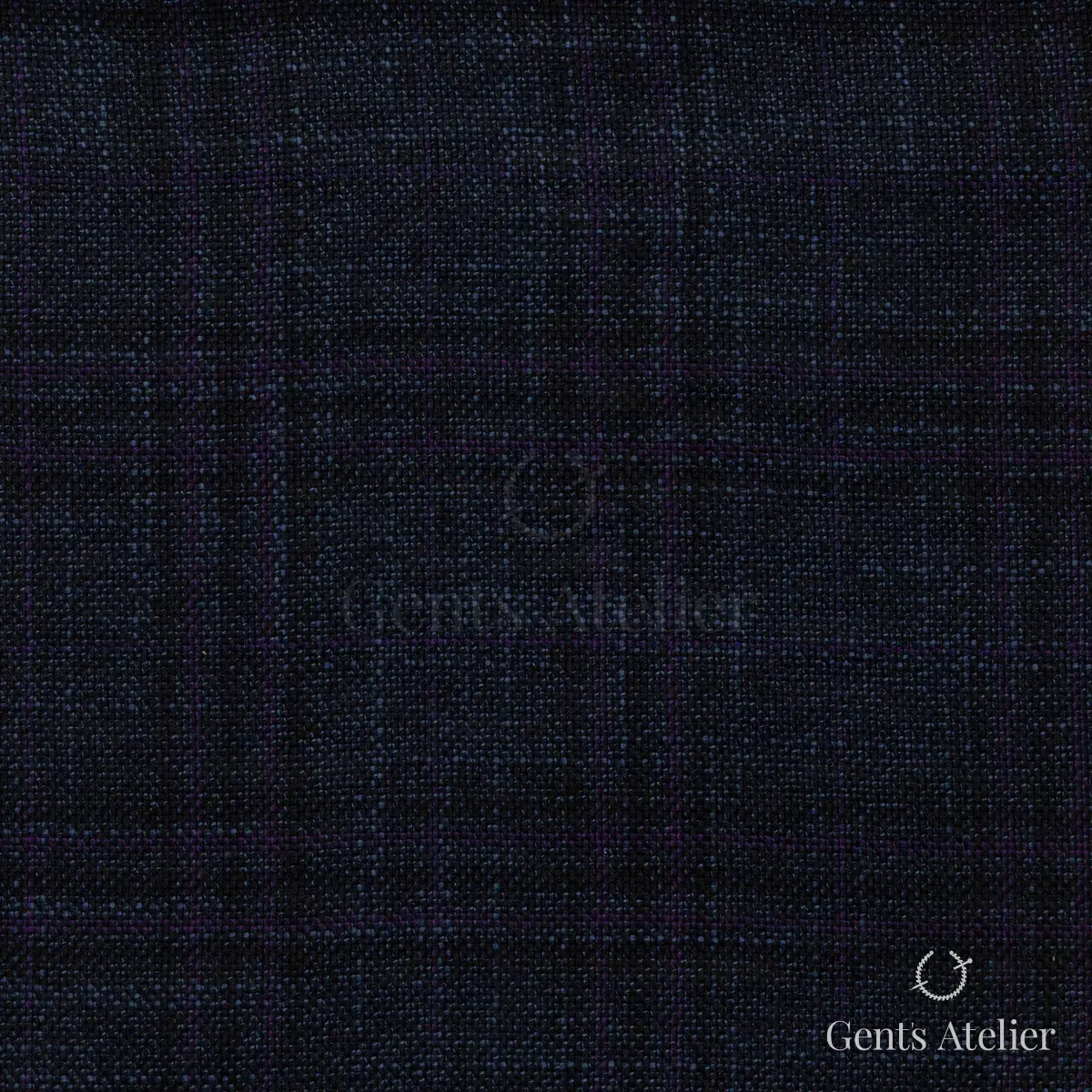 Костюм из Huddersfield 253342 — тёмно-синий, 100% бамбук