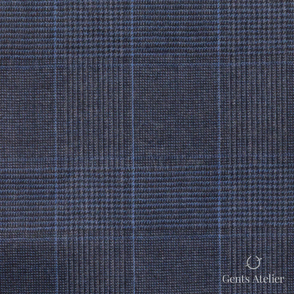 Костюм из Stylbiella 38062/180 — тёмно-синий, 100% шерсть