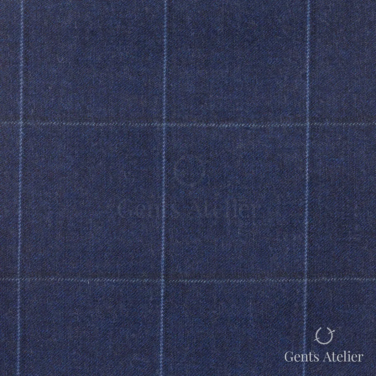 Костюм из Stylbiella 38078/180 — тёмно-синий, 100% шерсть