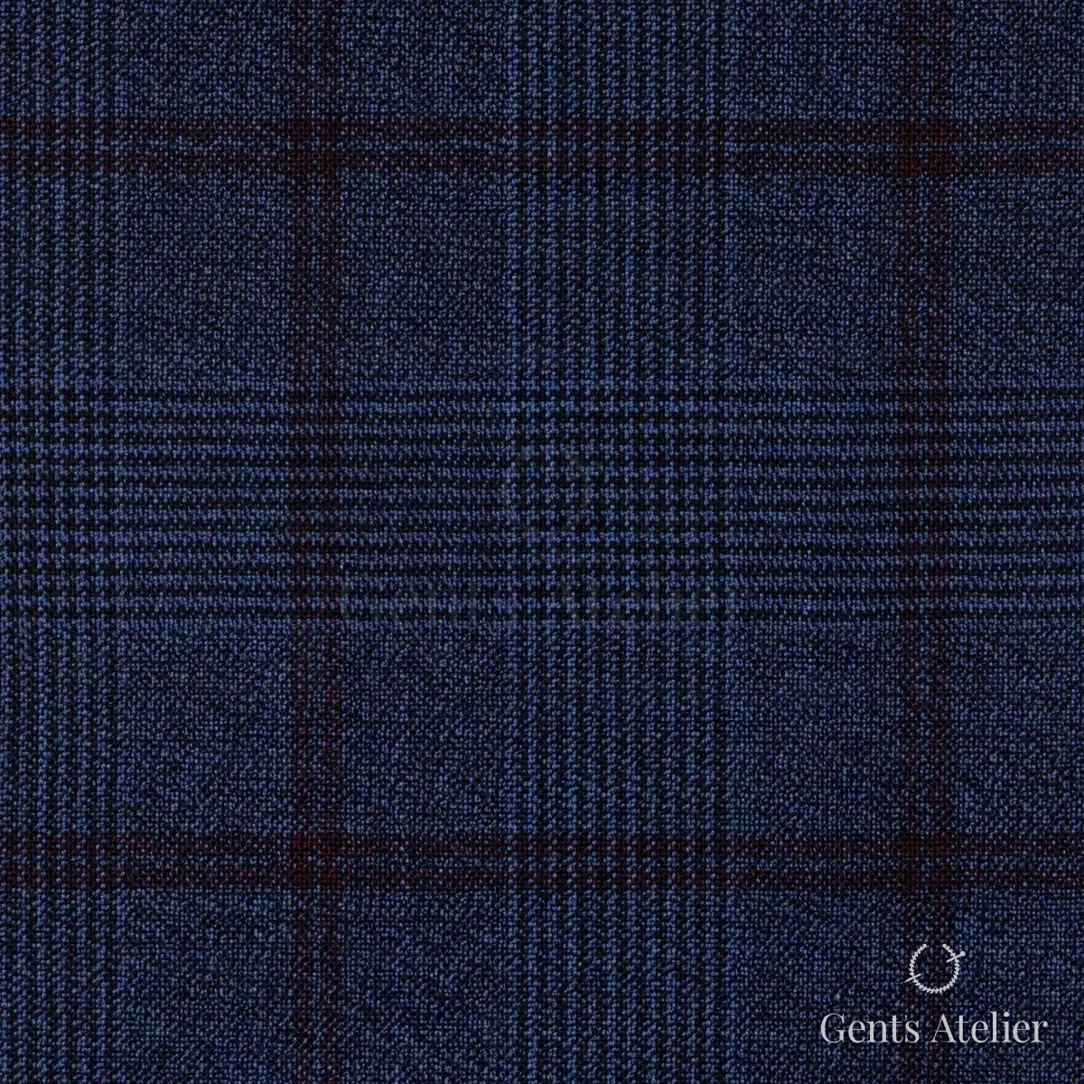 Костюм из Stylbiella 38322/141 — тёмно-синий, 100% шерсть