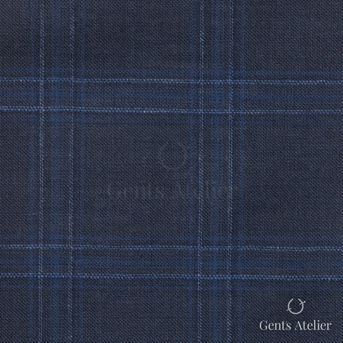 Костюм из Stylbiella 40578/193 — тёмно-синий, 100% шерсть