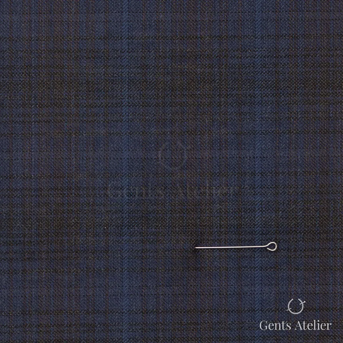 Костюм из Stylbiella 40597/193 — тёмно-синий, 100% шерсть