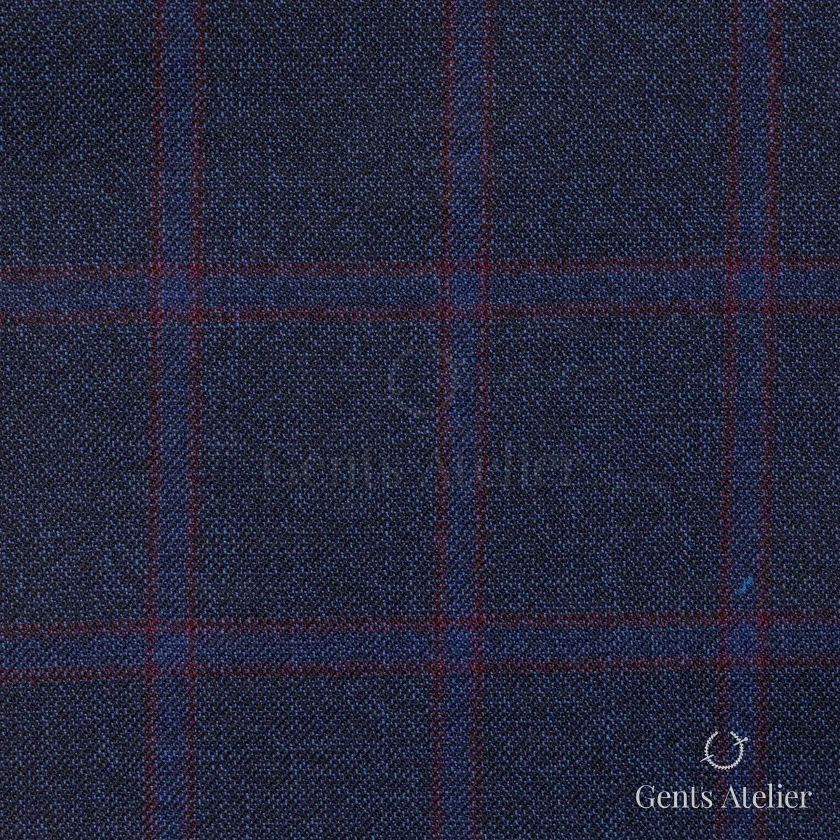 Костюм из Stylbiella 34003/18 — тёмно-синий, 100% Шерсть
