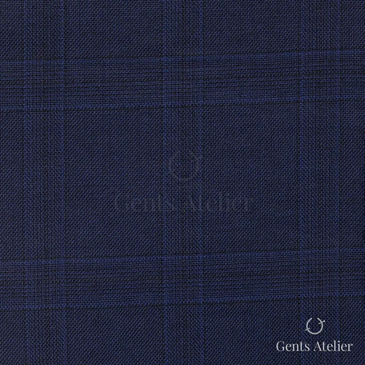 Костюм из Stylbiella 34044/18 — тёмно-синий, 100% Шерсть