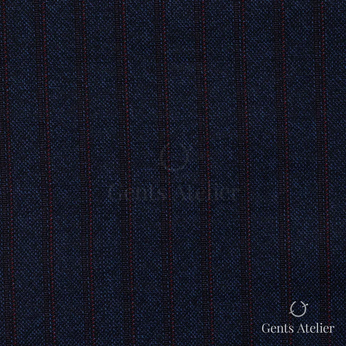 Костюм из Stylbiella 31588/180 — тёмно-синий, 100% шерсть