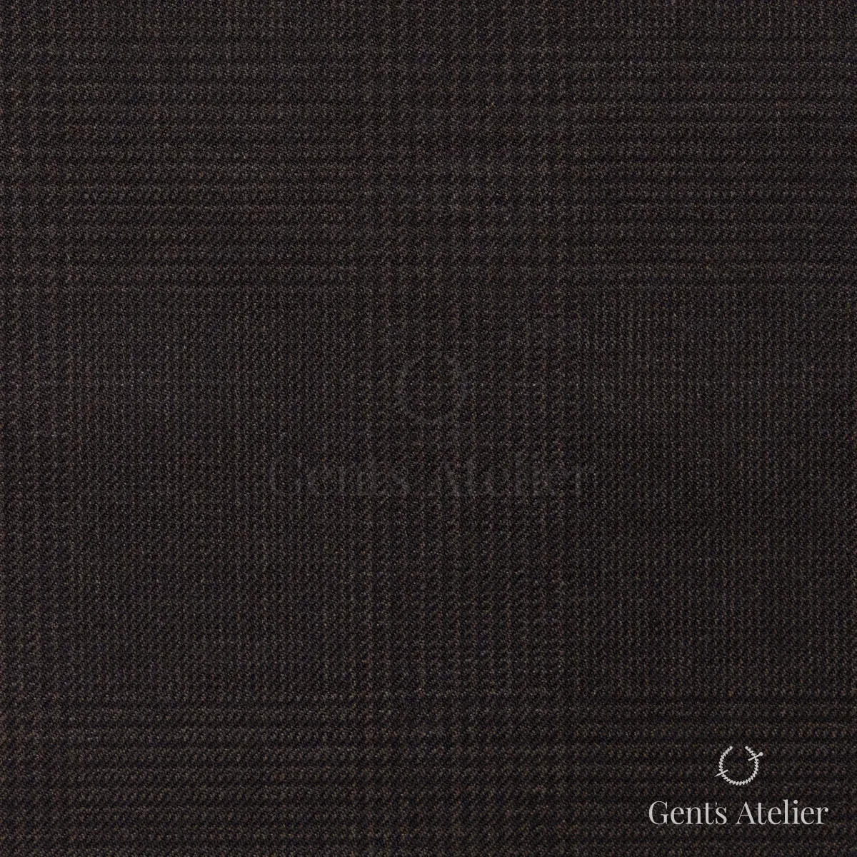 Костюм из Stylbiella 33449/668 — тёмно-коричневый, 100% шерсть