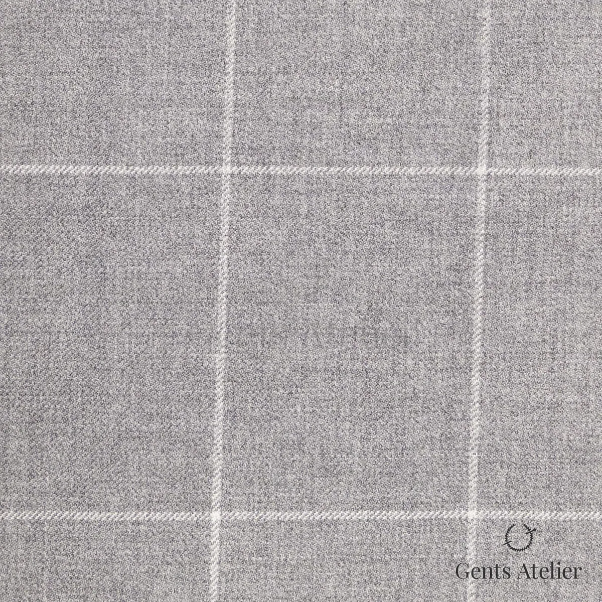 Костюм из Stylbiella 30909/650 — светло-серый, 100% шерсть