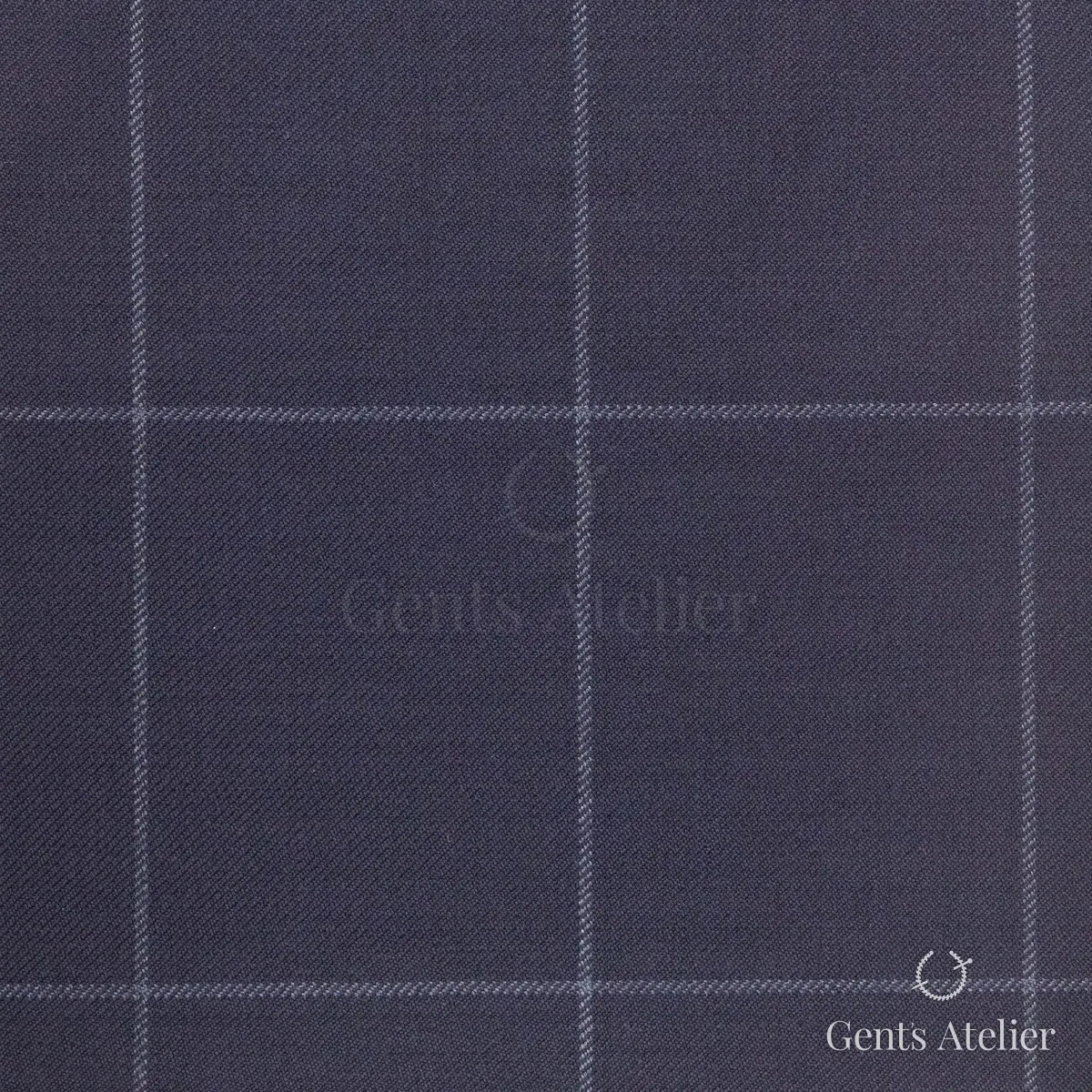 Костюм из Stylbiella 30911/650 — тёмно-синий, 100% шерсть
