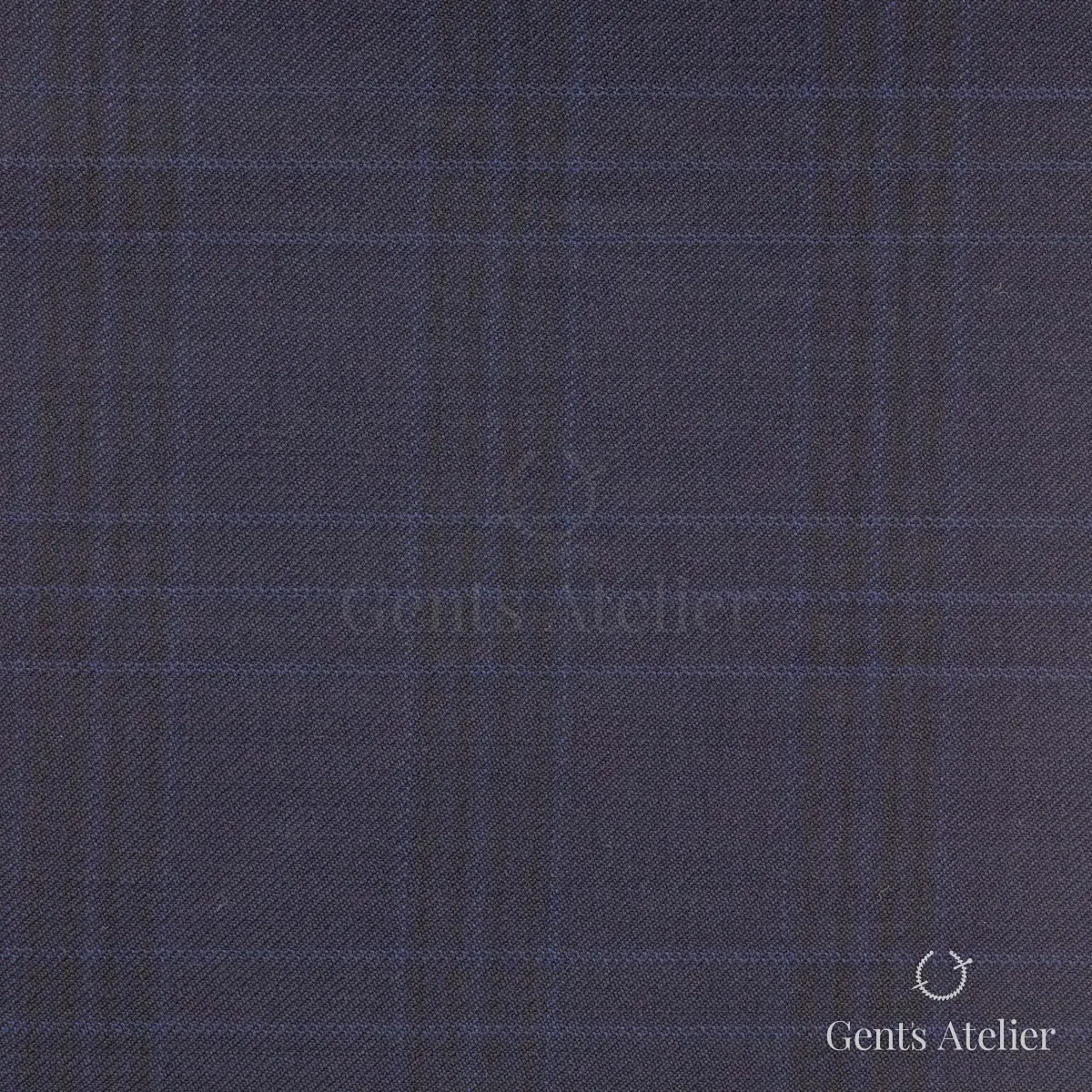 Костюм из Stylbiella 30938/650 — тёмно-синий, 100% шерсть