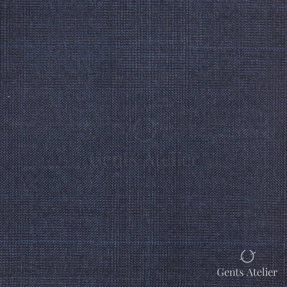 Костюм из Stylbiella 33132/650 — тёмно-синий меланж, 100% Шерсть