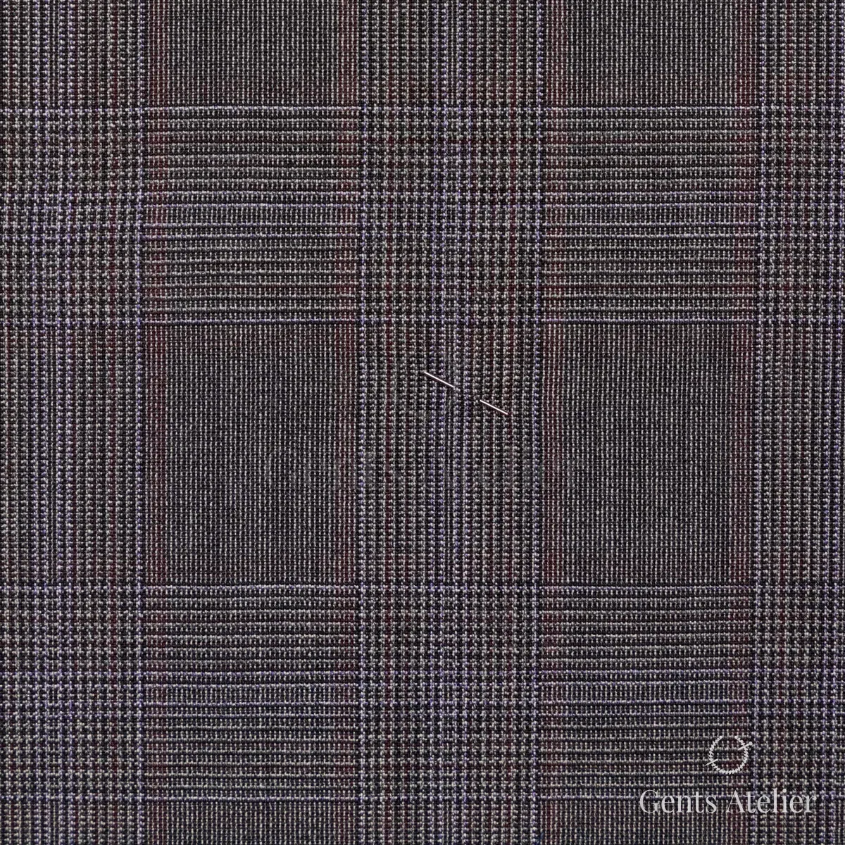 Костюм из Stylbiella 41122/135 — тёмно-серый, 100% шерсть