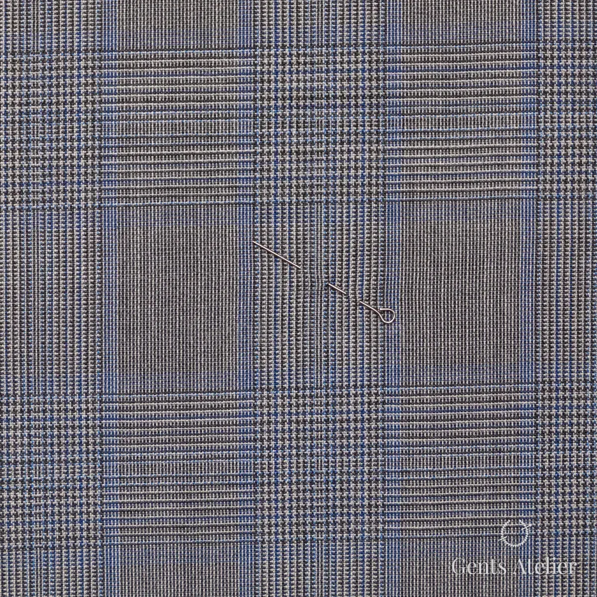 Костюм из Stylbiella 41123/135 — синий, 100% шерсть