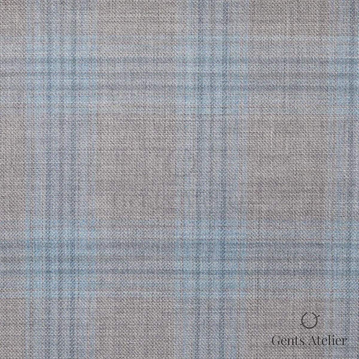 Костюм из Stylbiella 42172/193 — светло-серый, 100% шерсть