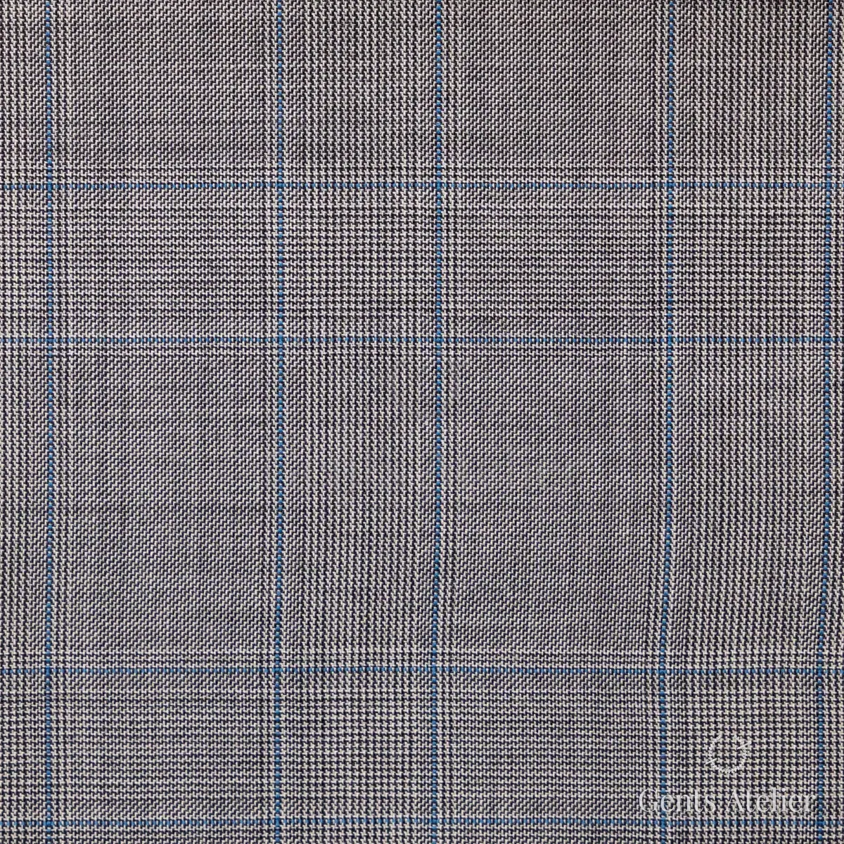 Костюм из Stylbiella 42193/180 — светло-серый, 100% шерсть