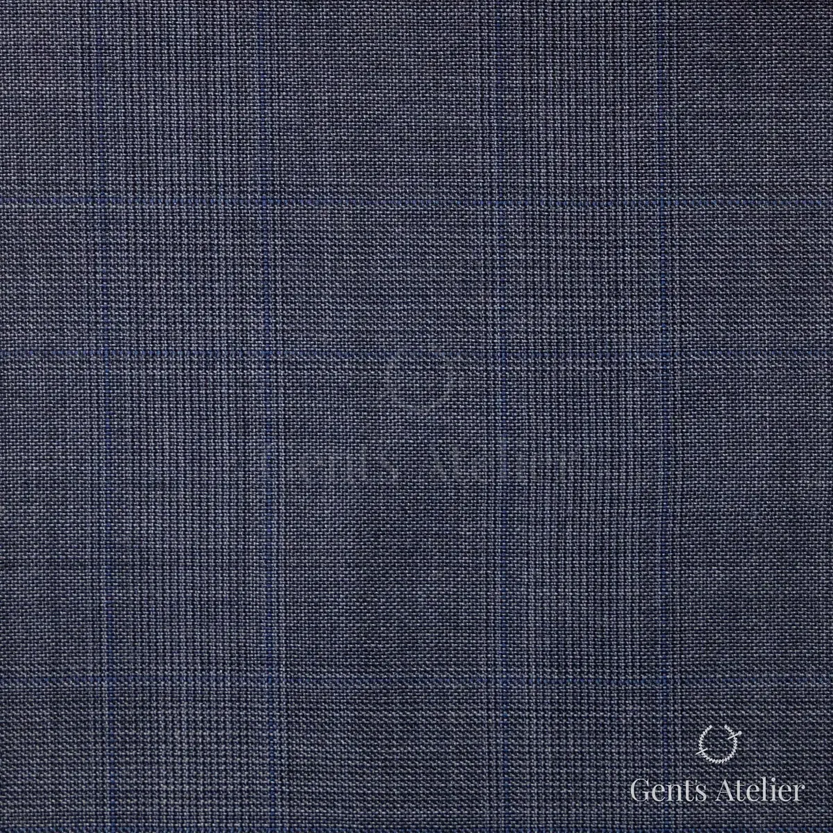 Костюм из Stylbiella 42195/180 — тёмно-синий, 100% шерсть