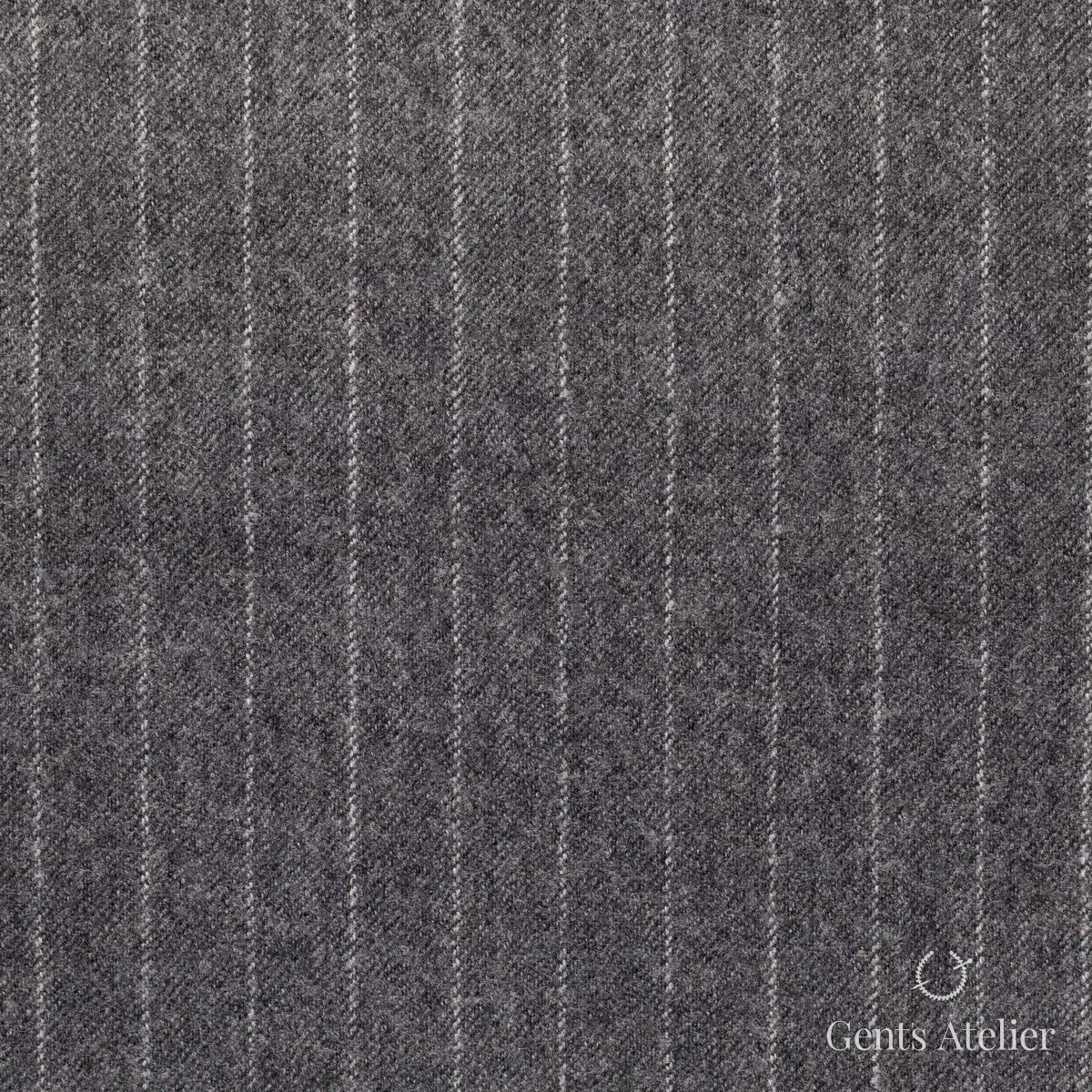 Костюм из Stylbiella 32355/160 — серый в светлую полоску, 100% Шерсть