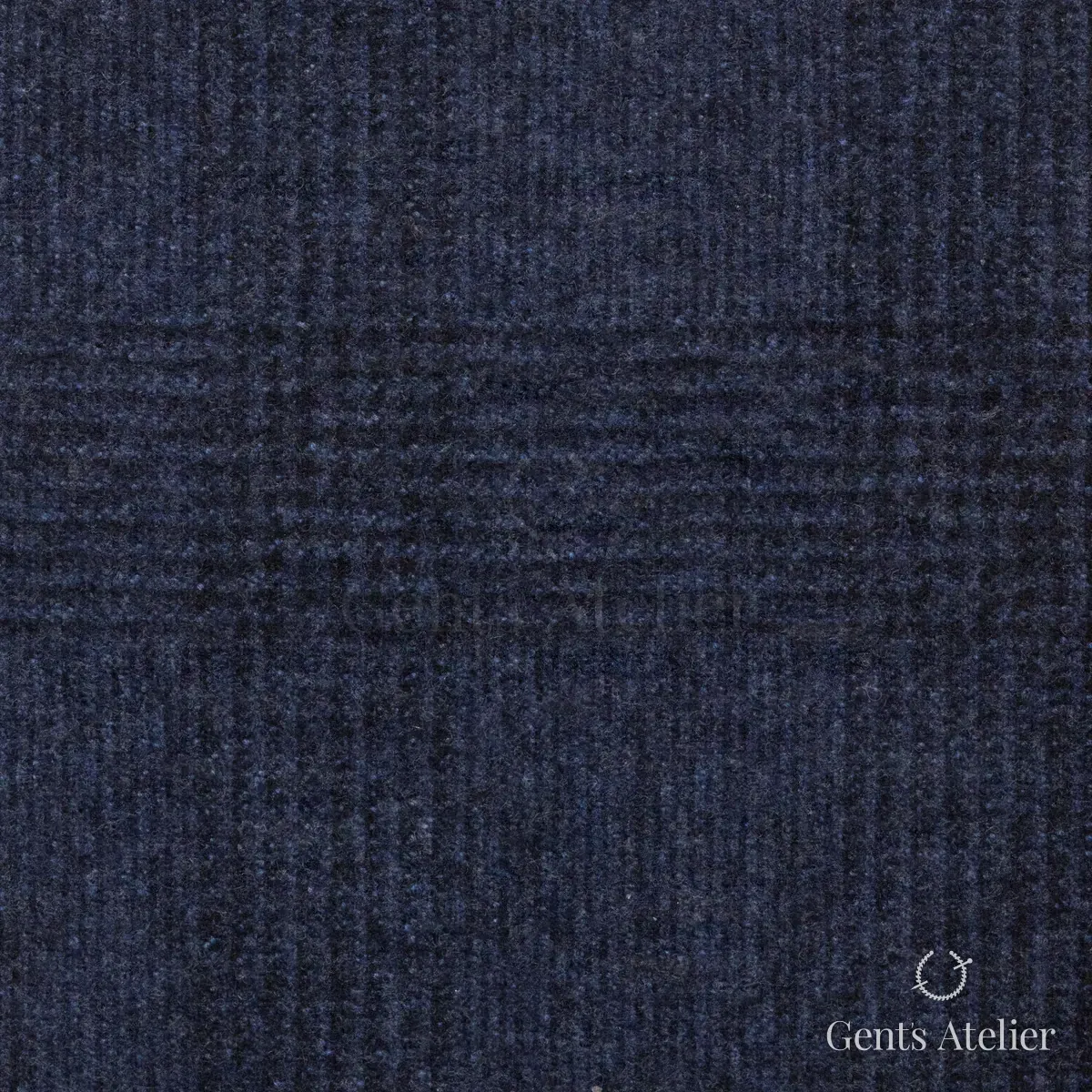 Зимний костюм из Stylbiella 32381/164 — тёмно-синий меланж в клетку, 100% Шерсть