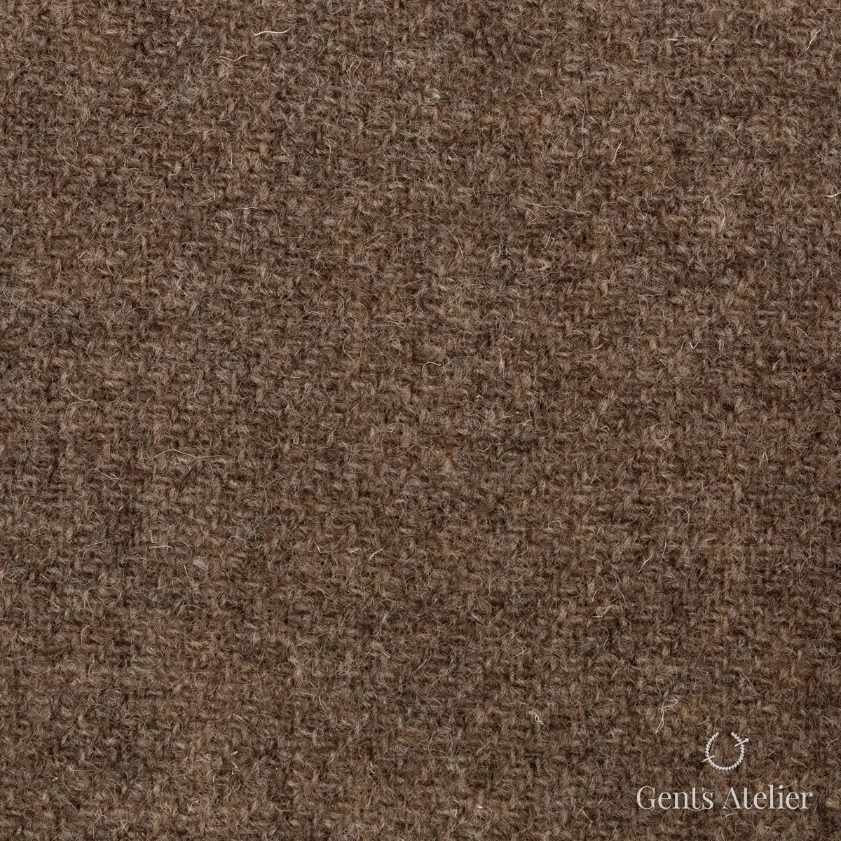 Пальто из Harris Tweed LB000741 — светло-коричневый, 100% шерсть