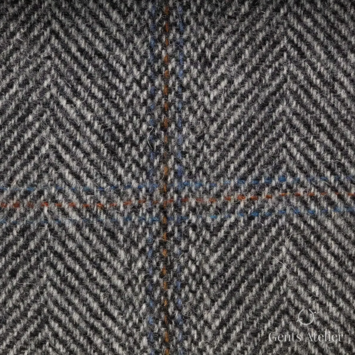 Костюм из Harris Tweed LB000291 — серый, 100% шерсть