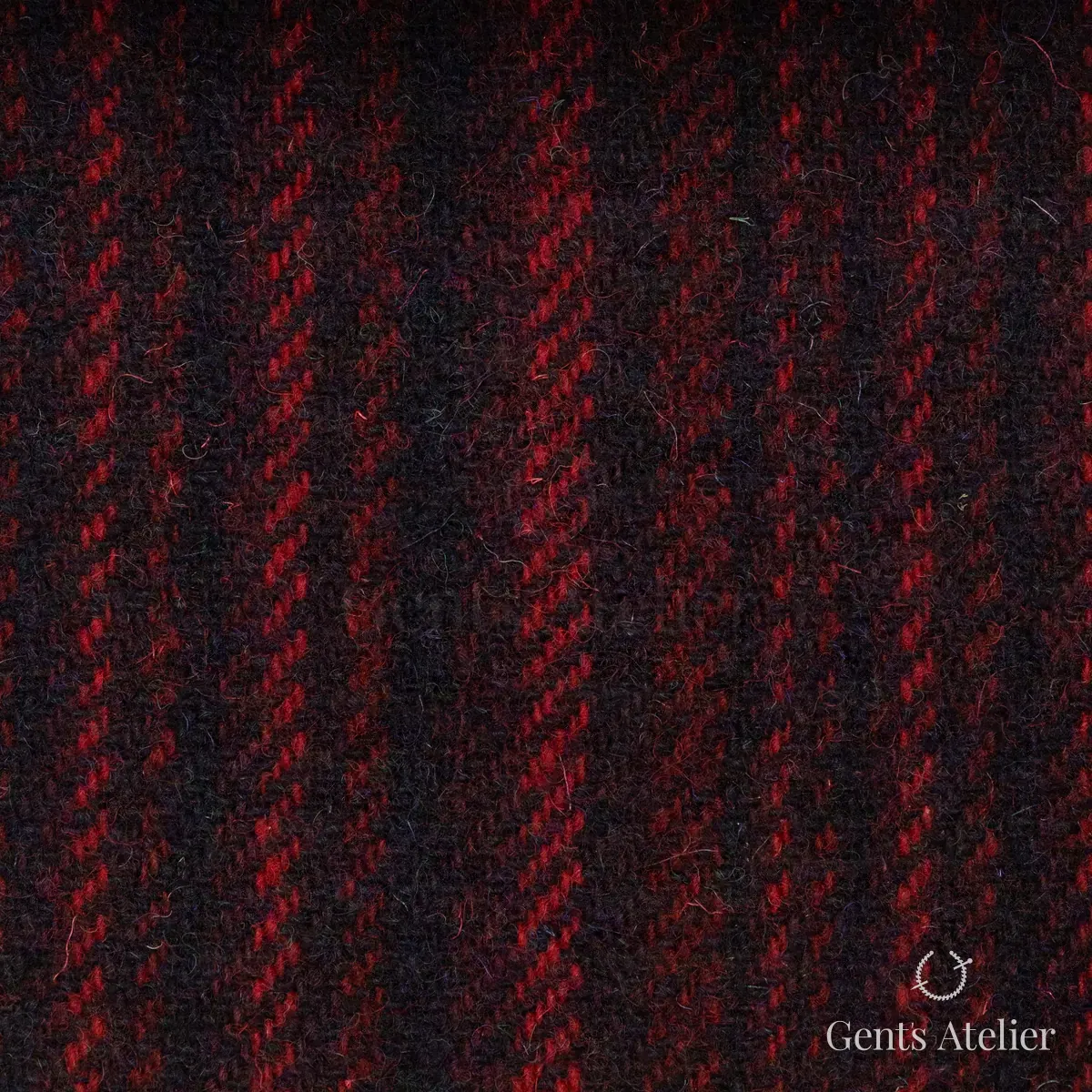 Костюм из Harris Tweed LB003729 — красный, 100% шерсть