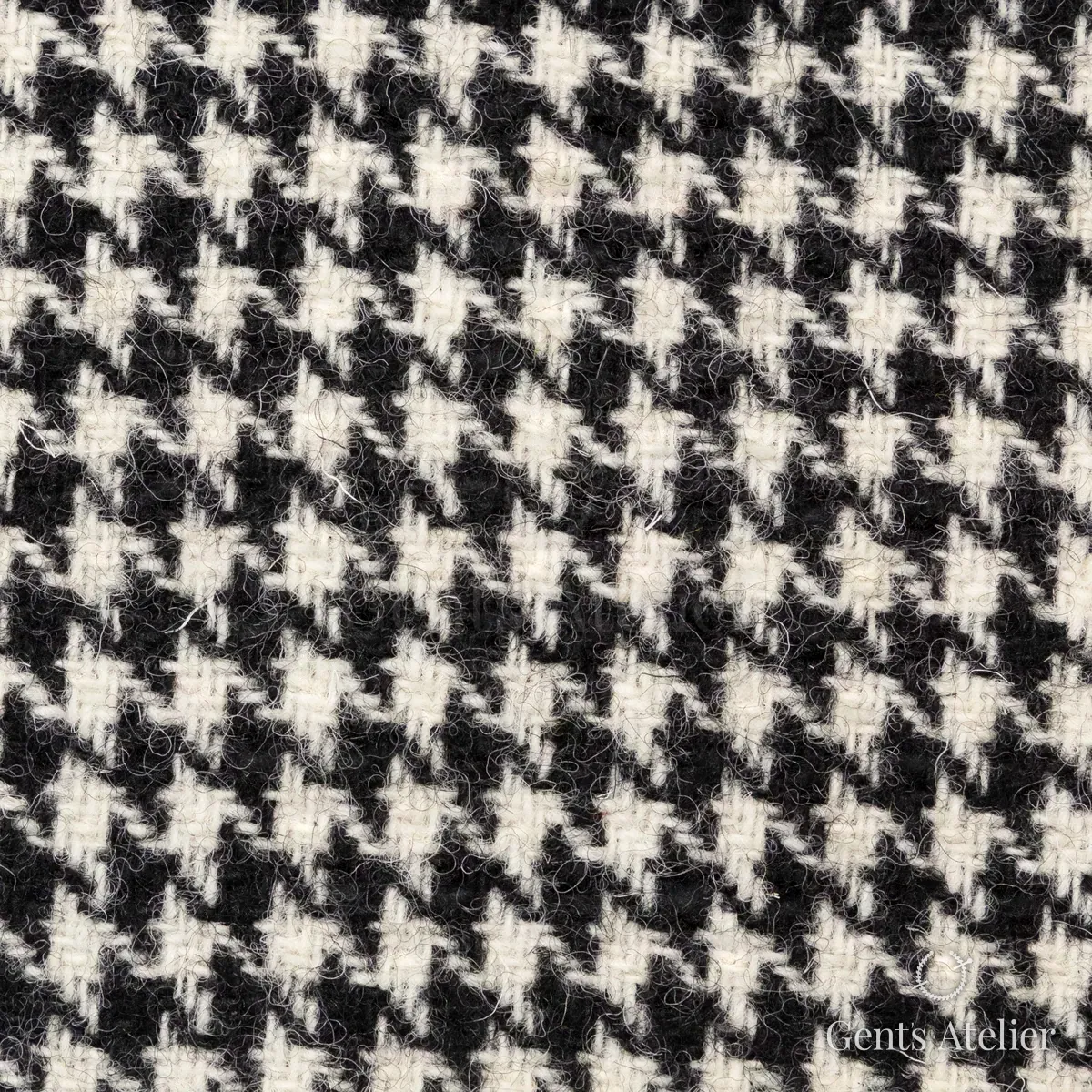 Пальто из Harris Tweed LB000162 — чёрный, 100% шерсть