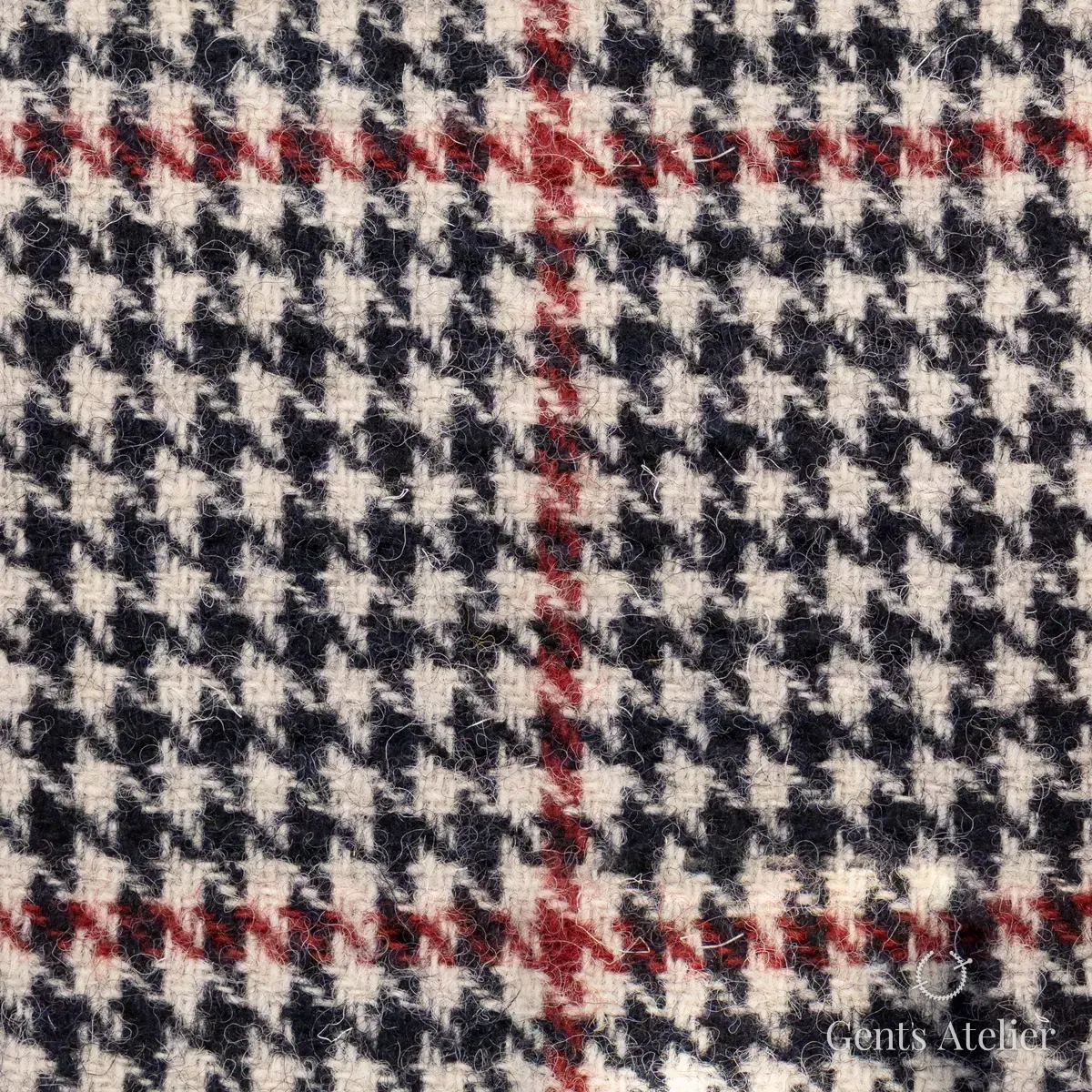 Пальто из Harris Tweed LB003516 — тёмно-синий, 100% шерсть