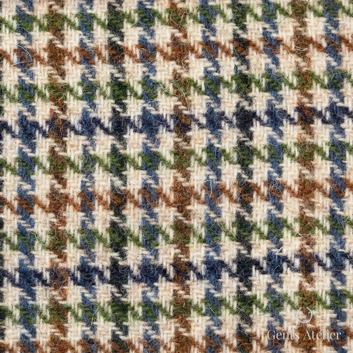 Пальто из Harris Tweed LB000613 — мультиколор, 100% шерсть