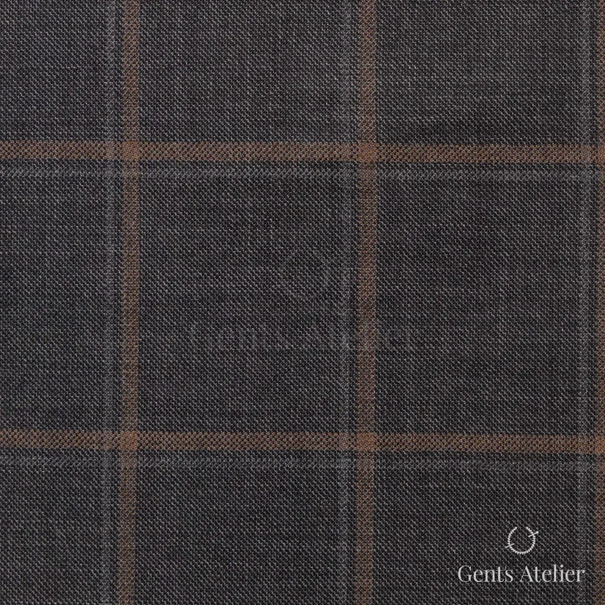 Костюм из Tailor W015-2 — тёмно-серый, 100% шерсть