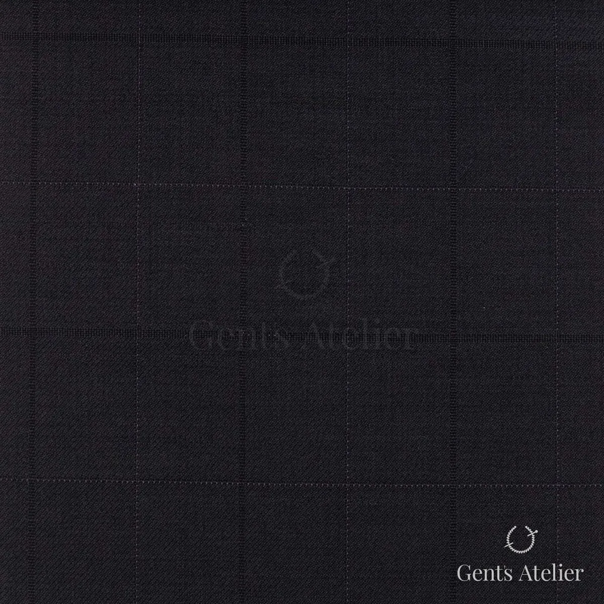 Костюм из Tailor 10015.200-8 — тёмно-синий, 100% шерсть