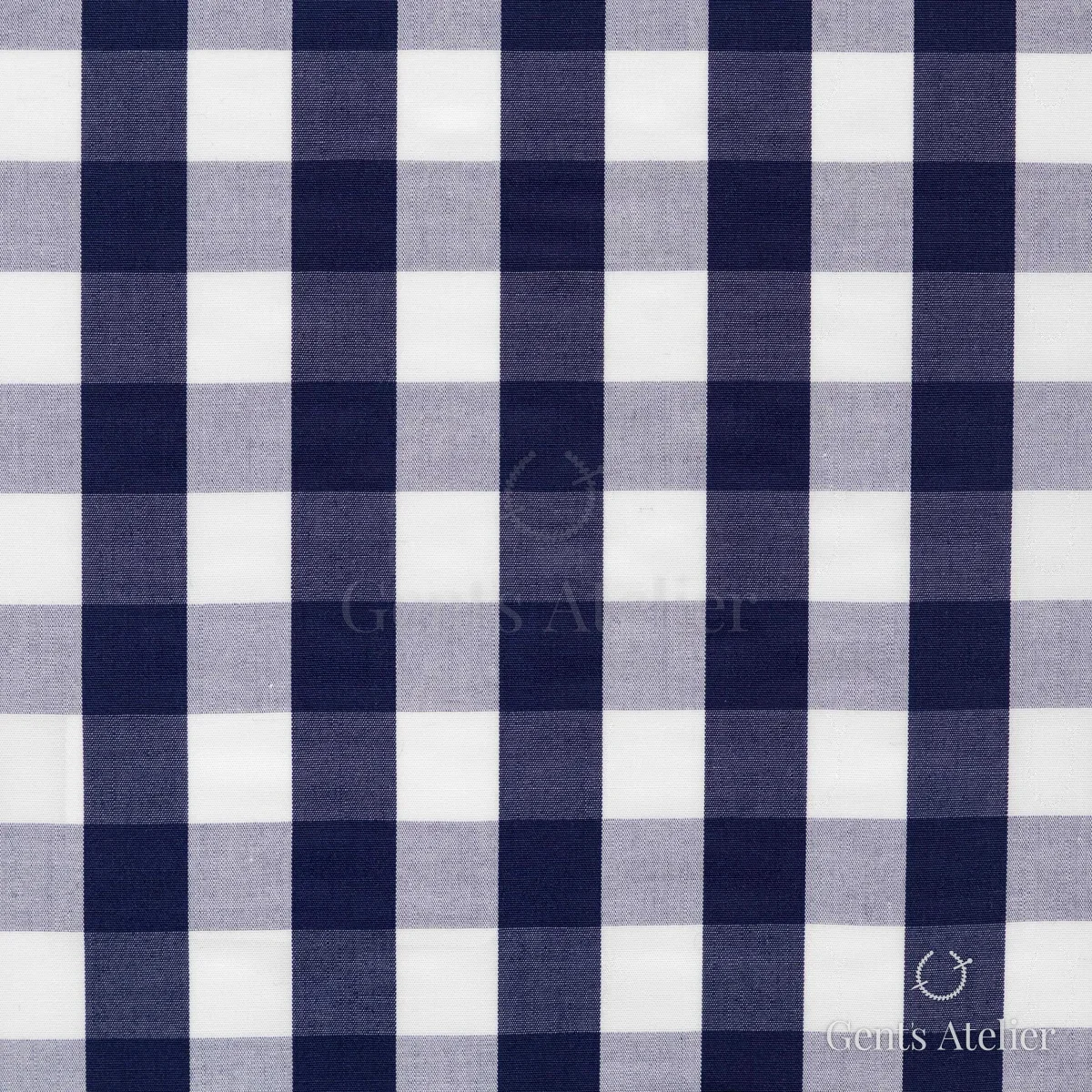 Сорочка из Canclini 4162-W5051-0015 — тёмно-синий, 100% Хлопок