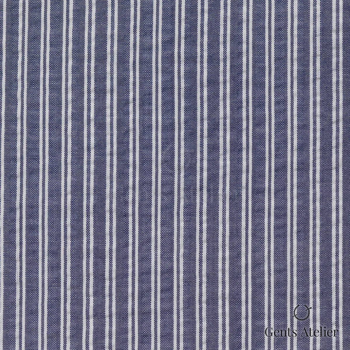 Сорочка из Canclini 1318S-W9180-0008 — тёмно-синий, 100% Хлопок