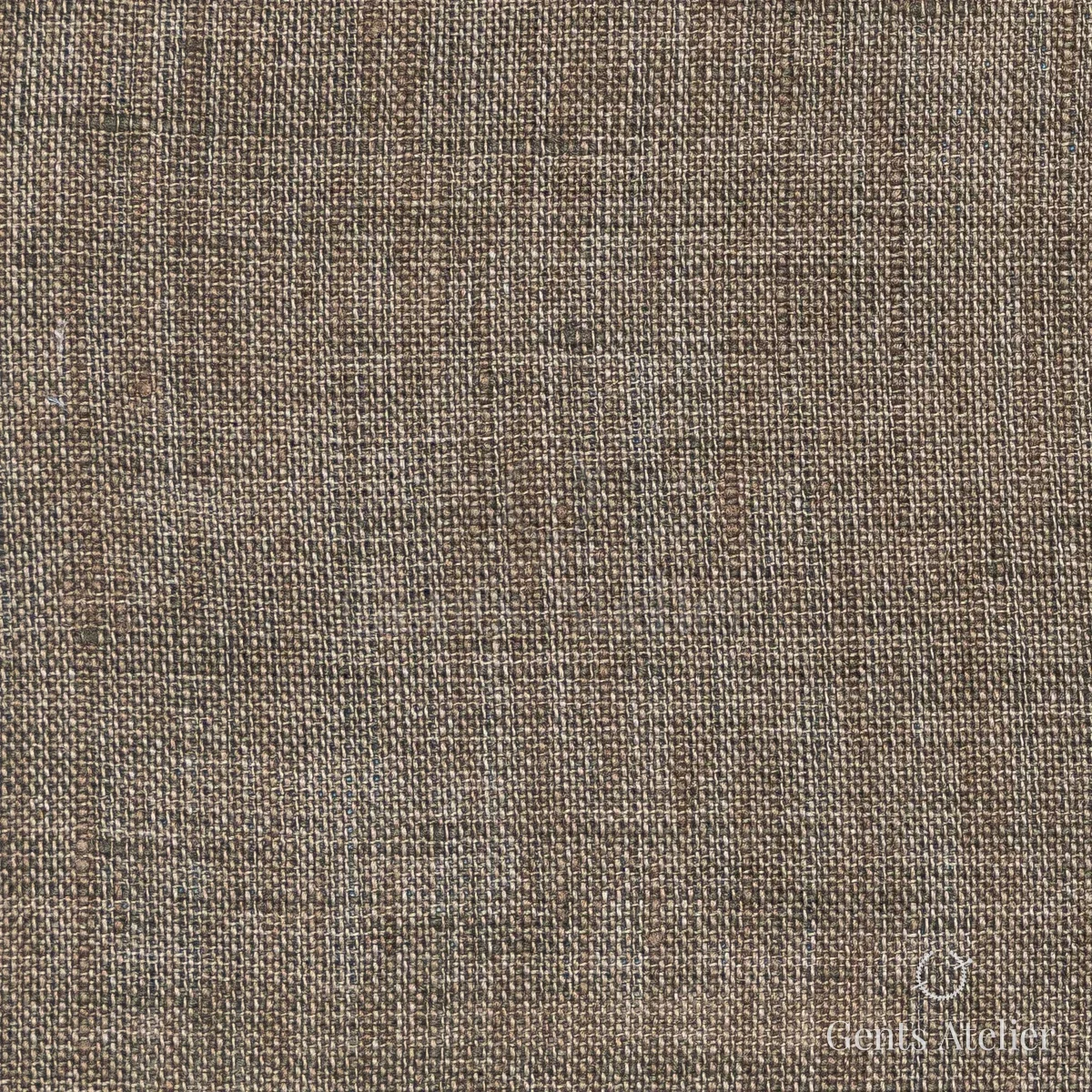 Сорочка из Canclini 7906-W3930-0510 — тёмно-коричневый, 100% Лён
