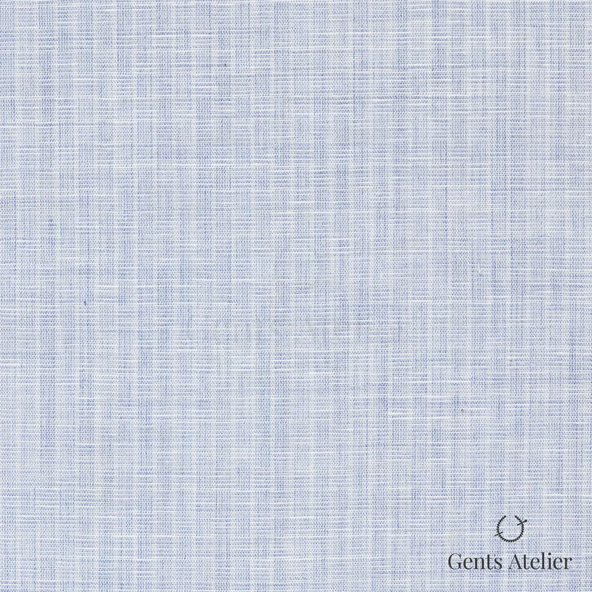 Сорочка из James Fabric 67233 001 — голубой, 75% Хлопок, 25% Лён