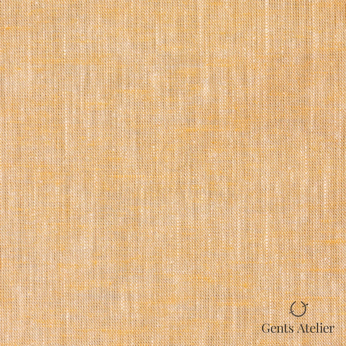 Сорочка из James Fabric 45191 007 — горчичный, 87% Хлопок, 13% Лён