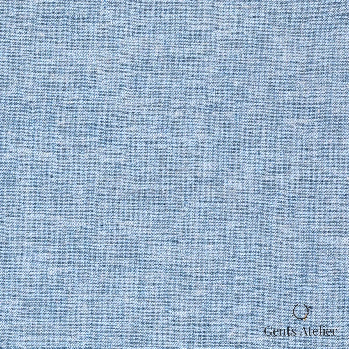 Сорочка из James Fabric 61221 002 — голубой, 55% Лён, 45% Хлопок
