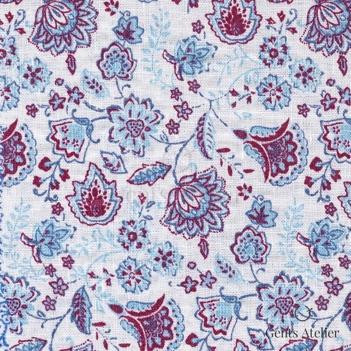 Сорочка из James Fabric 98292 001 — белый, 100% Лён
