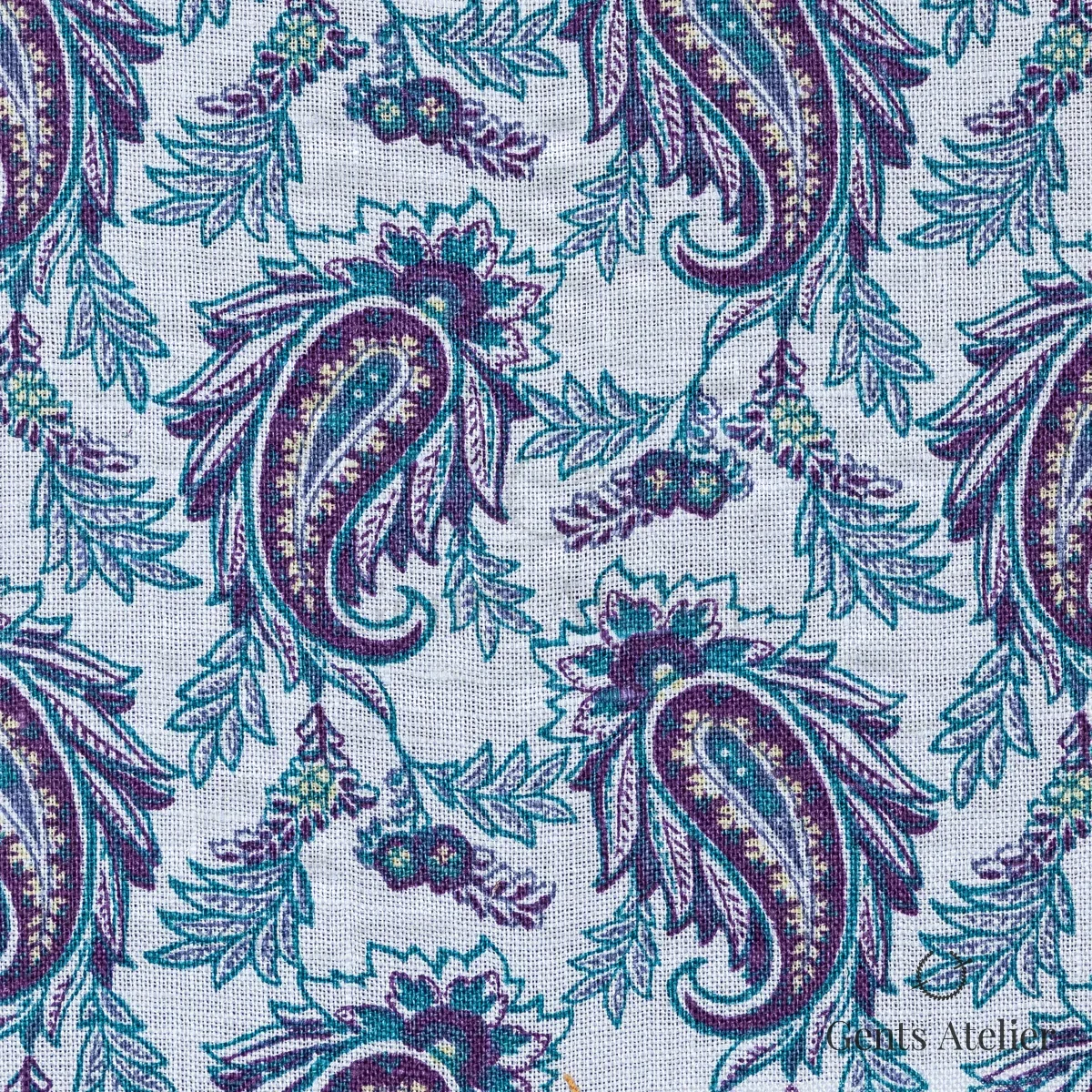 Сорочка из James Fabric 98292 005 — голубой, 100% Лён