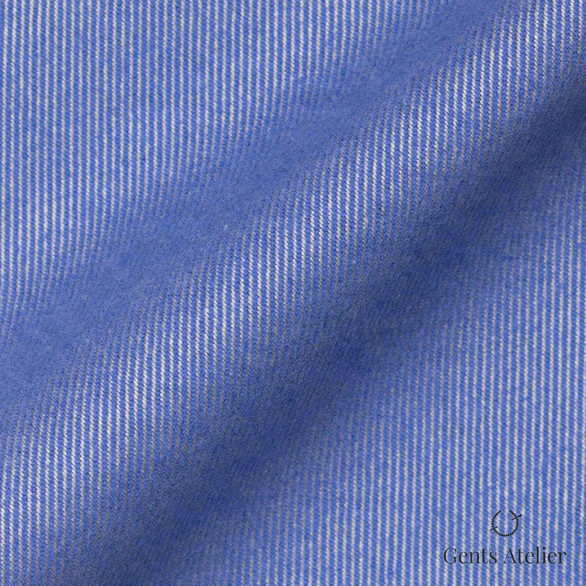 Костюм из James Fabric AW4524-02 — васильковый синий, 70% Хлопок 30% Тенсел