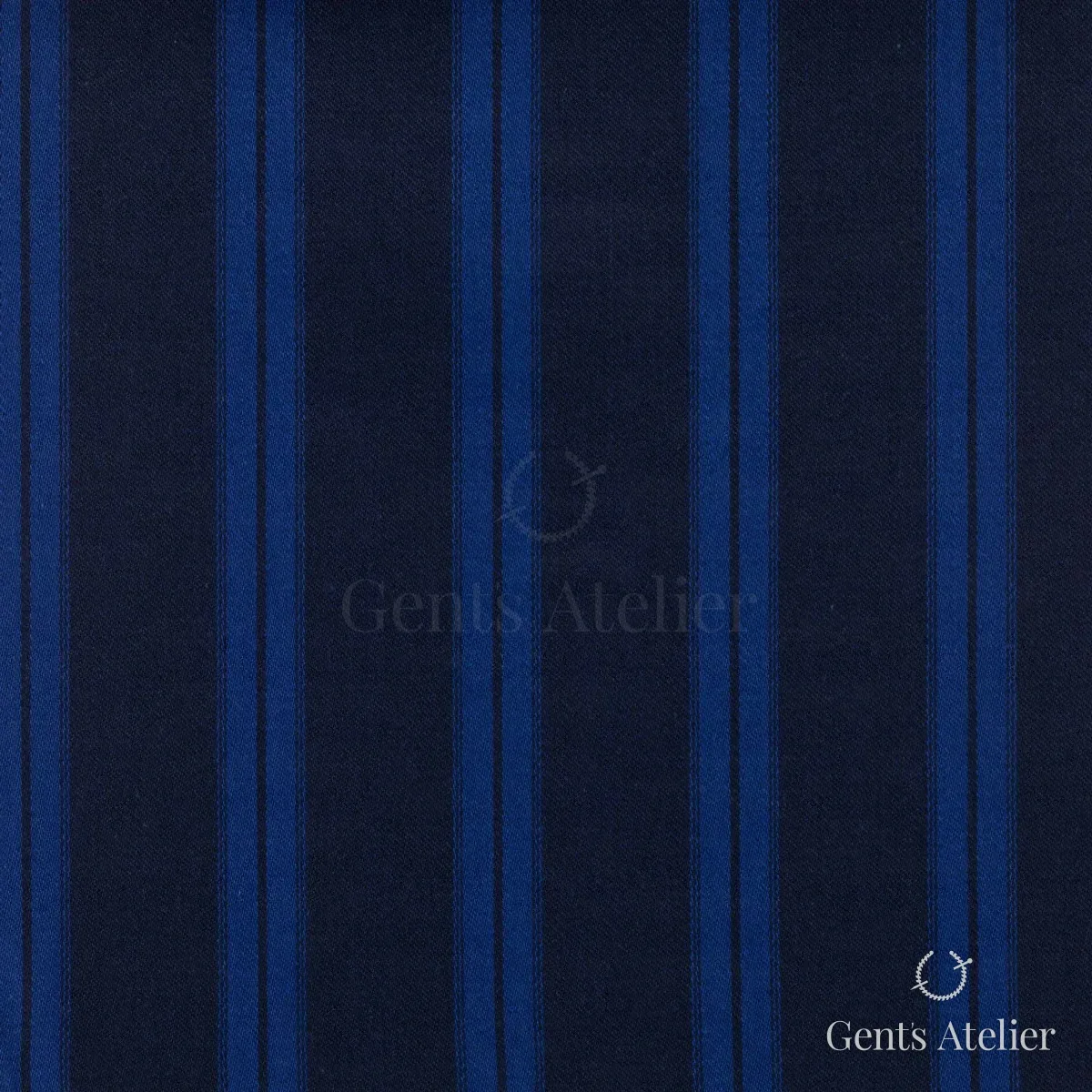 Костюм из James Fabric AW8903-02 — тёмно-синий, 50% Хлопок 50% Тенсел