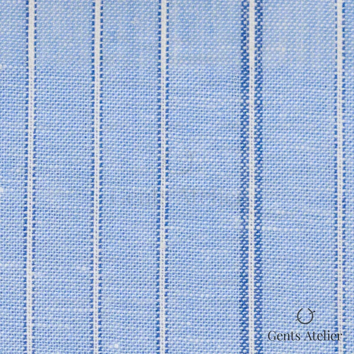 Сорочка из James Fabric 49171 004 — голубой, 70% Хлопок, 30% Лён