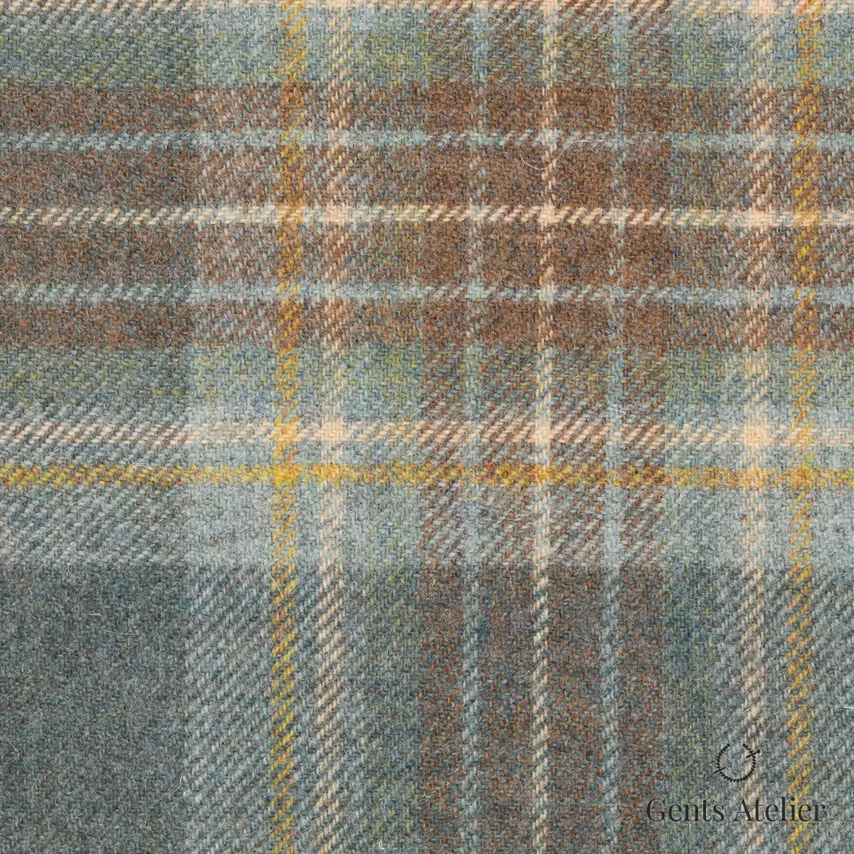 Костюм из Marton Mills CGE290 — голубой, 100% шерсть