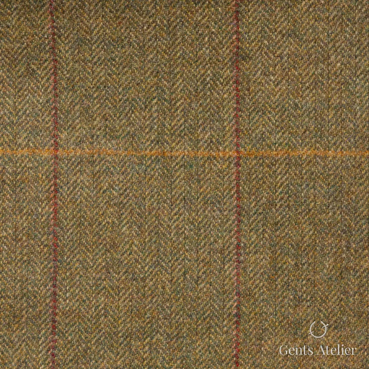Костюм из Marton Mills CHE270 — оливковый, 100% шерсть