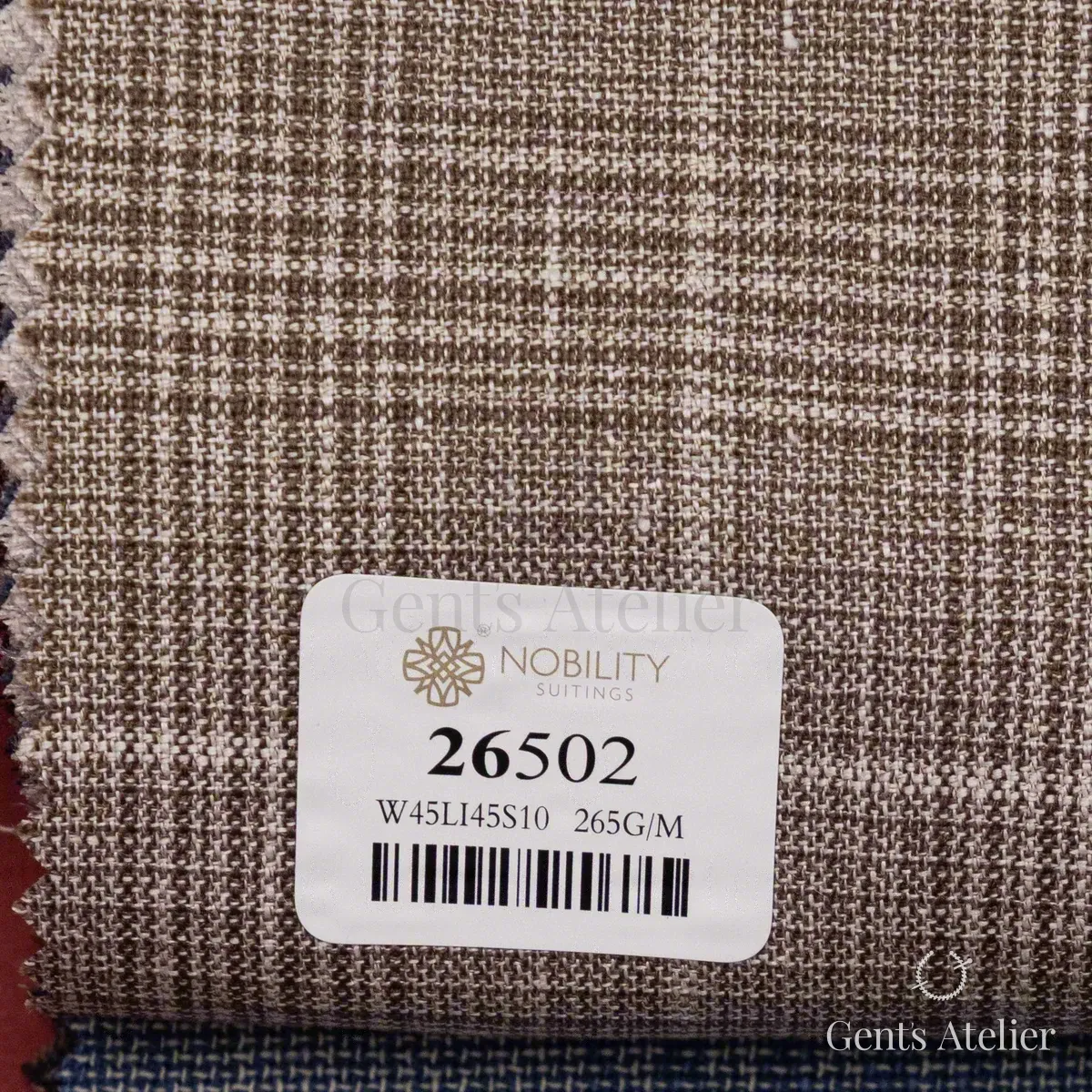 Костюм из Nobility 26502 — табачно-коричневый, 45% Шерсть 45% Лён 10% Шёлк
